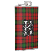 Clan Kerr Tartan-alte Schottland-Flasche Flachmann (Rechts)