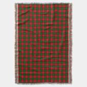 Clan Kerr Tartan Decke (Vorderseite Vertikal)