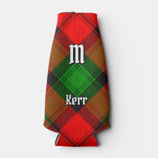 Clan Kerr Tartan Flaschenkühler (Vorderseite)