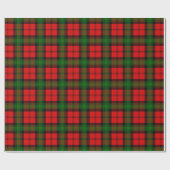 Clan Kerr Tartan Geschenkpapier (Flach)