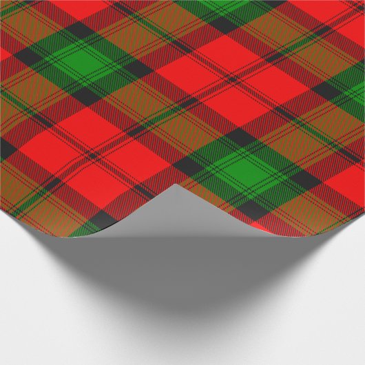 Clan Kerr Tartan Geschenkpapier (Ecke)