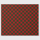 Clan Kerr Tartan Geschenkpapier (Flach)