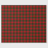 Clan Kerr Tartan Geschenkpapier (Flach)