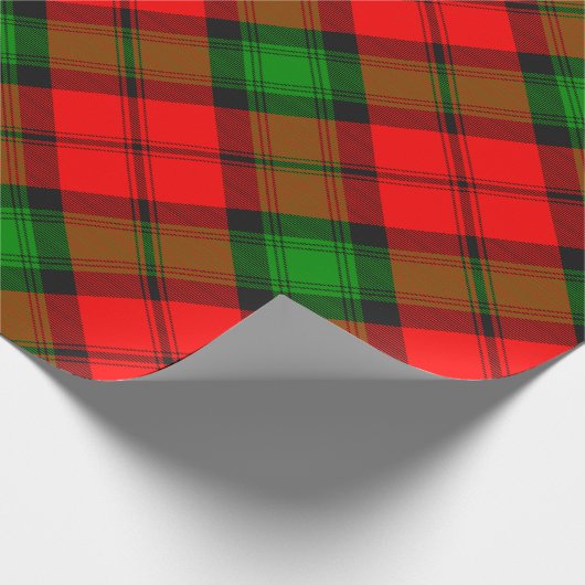Clan Kerr Tartan Geschenkpapier (Ecke)