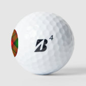 Clan Kerr Tartan Golfball (Logo)