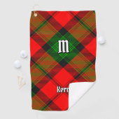 Clan Kerr Tartan Golfhandtuch (Insitu)
