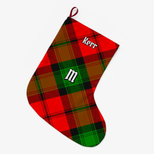Clan Kerr Tartan Großer Weihnachtsstrumpf