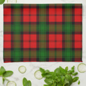 Clan Kerr Tartan Kariert Geschirrtuch (Gefaltet)