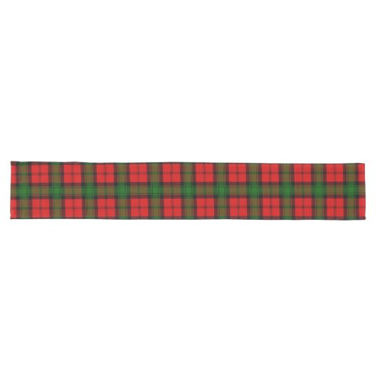 Clan Kerr Tartan Kariert Großer Tischläufer (Horizontal)