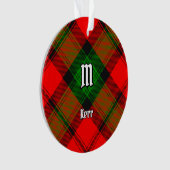 Clan Kerr Tartan Ornament (Vorderseite)