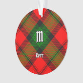 Clan Kerr Tartan Ornament (Vorderseite)