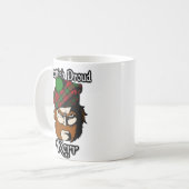 Clan Kerr Tartan Scottish Kaffeetasse (Vorderseite Links)