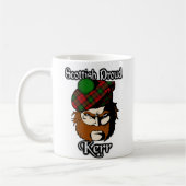 Clan Kerr Tartan Scottish Kaffeetasse (Links)