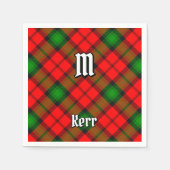 Clan Kerr Tartan Serviette (Vorderseite)