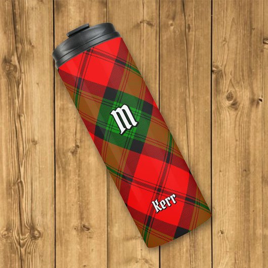Clan Kerr Tartan Thermosbecher
