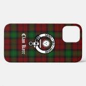 Clan Kerr Wappen Abzeichen Tartan Case-Mate iPhone Hülle (Rückseite (Horizontal))