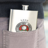 Clan Kerr Wappen Flask Flachmann (Beispiel)