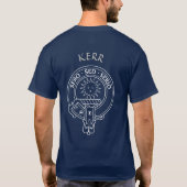Clan Kerr Wappen T - Shirt (Rückseite)