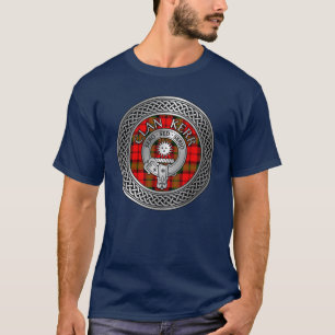 Clan Kerr Wappen & Tartan Knoten T-Shirt
