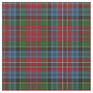 Clan Kidd roter grün-blauer schottischer Tartan Stoff