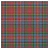 Clan Kidd roter grün-blauer schottischer Tartan Stoff (Muster)