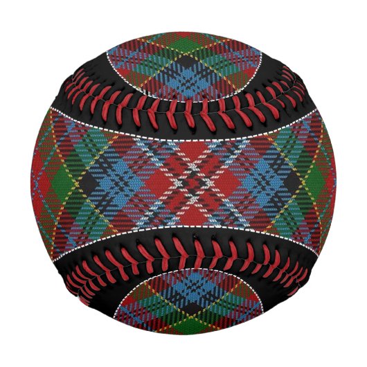 Clan Kidd Scottish Dream Tartan Baseball (Rückseite)