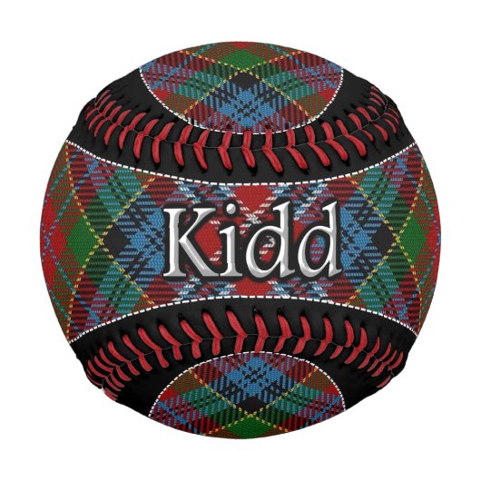 Clan Kidd Scottish Dream Tartan Baseball (Vorderseite)