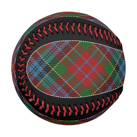 Clan Kidd Scottish Dream Tartan Baseball (Vorderseite Links)