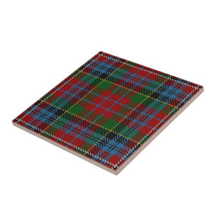Clan Kidd Scottish Expressions Tartan Fliese