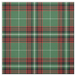 Clan Kiernan Tartan Green Irish Kariert Stoff