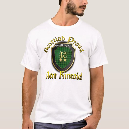 Clan Kincaid Scottish Proud Shirts (Vorderseite)