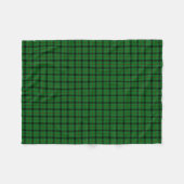 Clan Kincaid Tartan Fleecedecke (Vorderseite (Horizontal))