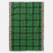 Clan Kincaid Tartan Kariert Decke (Vorderseite Vertikal)