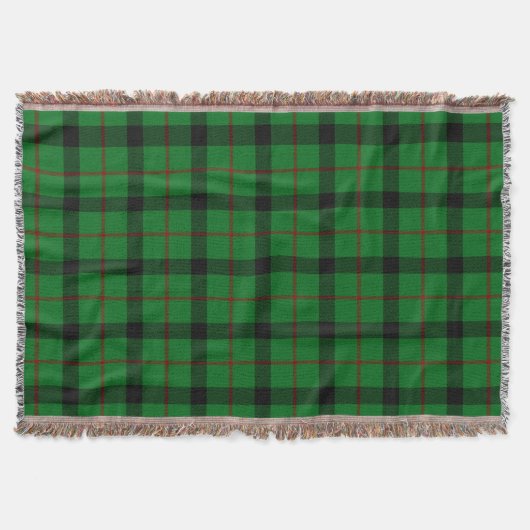 Clan Kincaid Tartan Kariert Decke (Vorderseite)