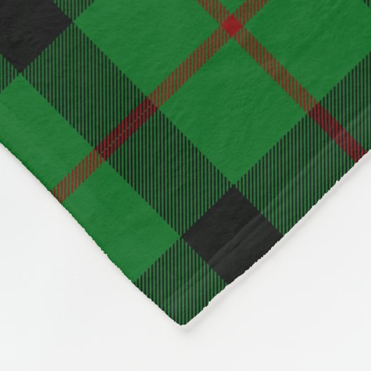 Clan Kincaid Tartan Kariert Fleecedecke (Ecke)