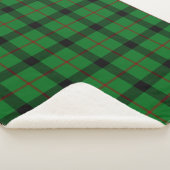 Clan Kincaid Tartan Kariert Sherpadecke (3/4)