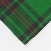 Clan Kinloch Tartan Kariert Fleecedecke (Ecke)