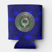 Clan Kinnear Wappen & Tartan Knot Dosenkühler (Rückseite)