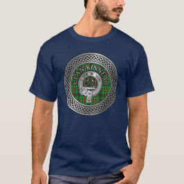 Clan Kinnear Wappen & Tartan Knot T-Shirt