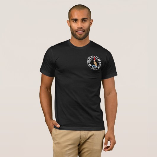 Clan Kirkpatrick "I MAKE SURE" Wappen T - Shirt (Vorne ganz)