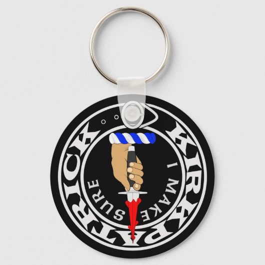 Clan Kirkpatrick Key Chain Schlüsselanhänger (Vorderseite)