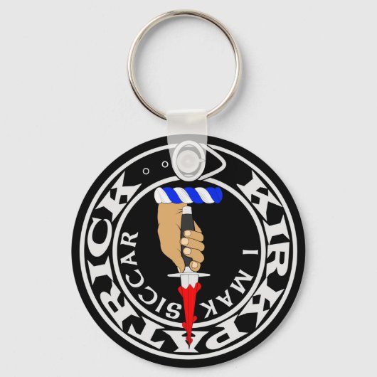 Clan Kirkpatrick Key Chain Schlüsselanhänger (Rückseite)
