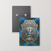 Clan Kirkpatrick Society - CKS Ranger Abzeichen Ve Button (Vorderseite/Rückseite)