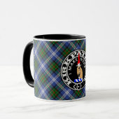 Clan Kirkpatrick Society tartan Tasse (Vorderseite Links)
