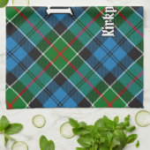 Clan Kirkpatrick Tartan Geschirrtuch (Gefaltet)