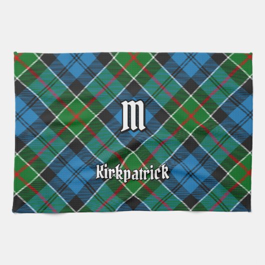 Clan Kirkpatrick Tartan Geschirrtuch (Horizontal)