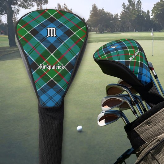 Clan Kirkpatrick Tartan Golf Headcover