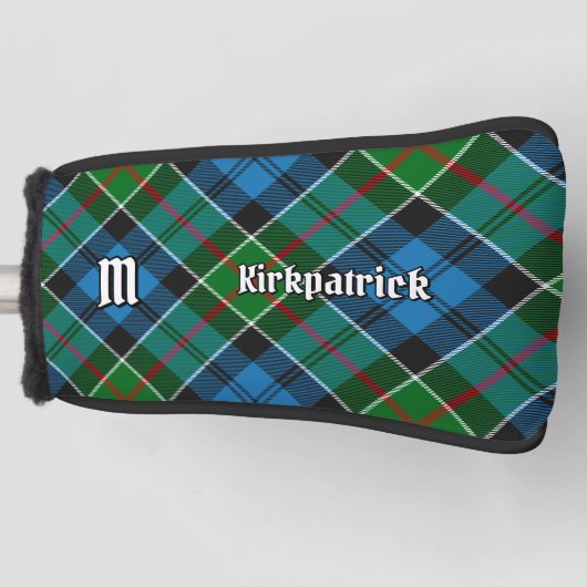 Clan Kirkpatrick Tartan Golf Headcover (Vorderseite)