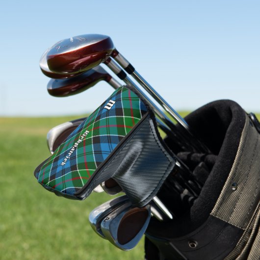 Clan Kirkpatrick Tartan Golf Headcover (In Situ)
