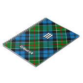 Clan Kirkpatrick Tartan Notizblock (Linke Seite)